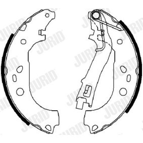 Bremsbackensatz 362478J von JURID günstig für 34,08 € online kaufen