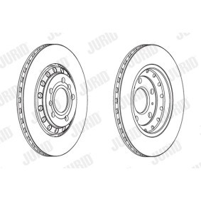 Bremsscheibe 562510JC von JURID günstig für 50,60 € online kaufen