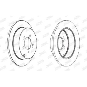 Bremsscheibe 562527JC von JURID günstig für 41,15 € online kaufen