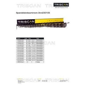 Dichtungssatz, Kurbelgehäuse 595-5017 von TRISCAN günstig für 31,92 € online kaufen