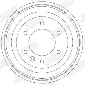 Comprar Tambor de freno de JURID 329300J a bajo precio de 43,31 €