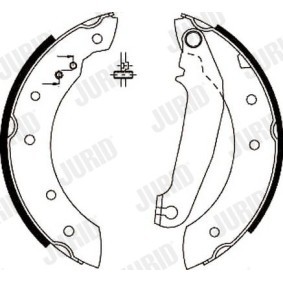 Bremsbackensatz 361315J von JURID günstig für 44,13 € online kaufen