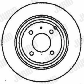 Bremsscheibe 561681J von JURID günstig für 69,57 € online kaufen