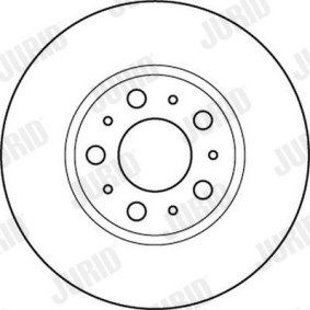 Bremsscheibe 562244J von JURID günstig für 49,87 € online kaufen