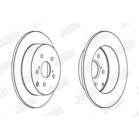 Bremsscheibe 562411J von JURID günstig für 77,41 € online kaufen