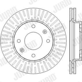 Bremsscheibe 562459JC von JURID günstig für 33,04 € online kaufen