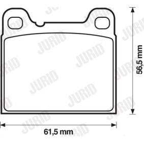 Bremsbeläge 571350J von JURID günstig für 65,22 € online kaufen