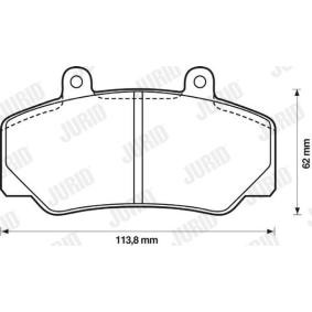 Bremsbeläge 571370J von JURID günstig für 28,71 € online kaufen