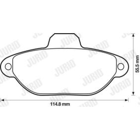 Bremsbeläge 571749J von JURID günstig für 16,45 € online kaufen