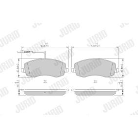 Bremsbeläge 573327J von JURID günstig für 45,30 € online kaufen