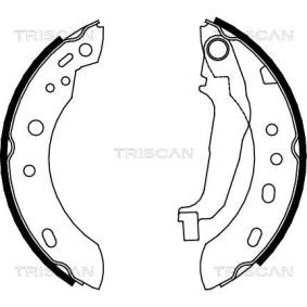 Bremsbackensatz 8100 14001 von TRISCAN günstig für 50,97 € online kaufen