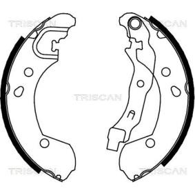 Bremsbackensatz 8100 14002 von TRISCAN günstig für 62,47 € online kaufen