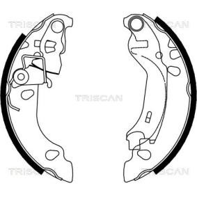Bremsbackensatz 8100 15016 von TRISCAN günstig für 42,11 € online kaufen