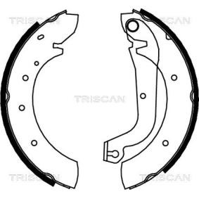 Bremsbackensatz 8100 15480 von TRISCAN günstig für 42,30 € online kaufen