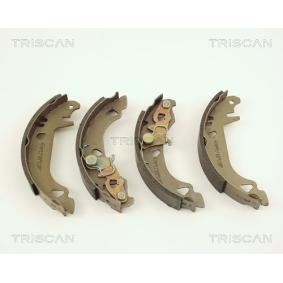 Bremsbackensatz 8100 15547 von TRISCAN günstig für 26,81 € online kaufen