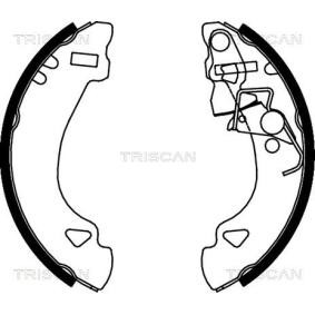 Bremsbackensatz für FIAT von TRISCAN