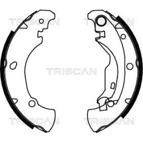 Bremsbackensatz 8100 15625 von TRISCAN günstig für 35,52 € online kaufen