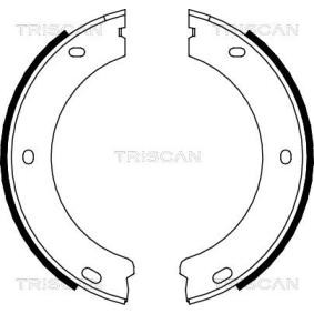 Bremsbackensatz, Feststellbremse für PEUGEOT von TRISCAN