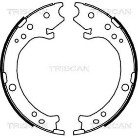 Bremsbackensatz, Feststellbremse 8100 40007 von TRISCAN günstig für 32,09 € online kaufen