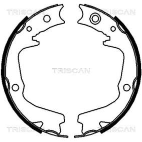 Bremsbackensatz, Feststellbremse für SUBARU von TRISCAN