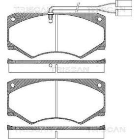 Acquista Kit pastiglie freni da TRISCAN 8110 15033 a buon mercato per soli 59,85 €
