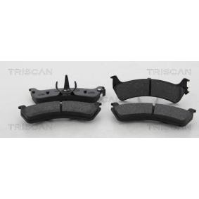 Bremsbeläge für FORD USA von TRISCAN