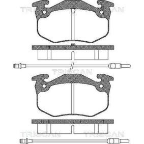 Bremsbeläge für ALPINE von TRISCAN
