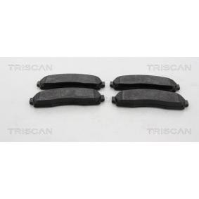 Bremsbeläge für FORD USA von TRISCAN