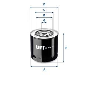 Ölfilter 23.124.00 von UFI günstig für 52,14 € online kaufen