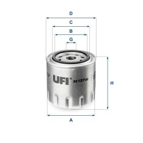 Ölfilter für SAAB von UFI