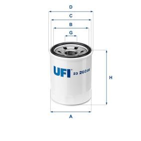 Ölfilter für MAZDA von UFI