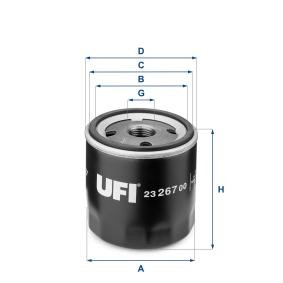 Ölfilter für MAZDA von UFI