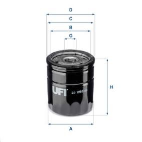Ölfilter 23.298.00 von UFI günstig für 6,16 € online kaufen