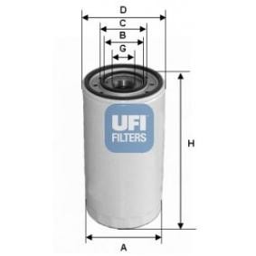 Ölfilter für IVECO von UFI