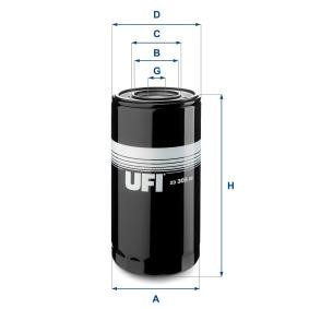 Ölfilter für IVECO von UFI