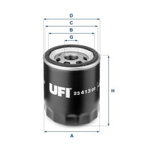 Ölfilter 23.413.00 von UFI günstig für 6,55 € online kaufen