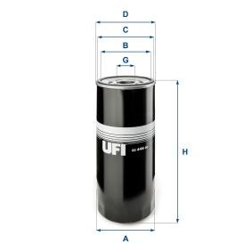 Ölfilter für RENAULT TRUCKS von UFI
