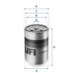Kraftstofffilter für IVECO von UFI
