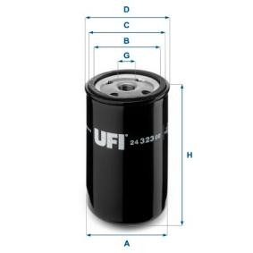 Kraftstofffilter 24.323.00 von UFI günstig für 7,01 € online kaufen