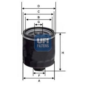 Kraftstofffilter für NISSAN von UFI