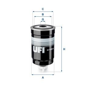 Compre Filtro de combustível da UFI 24.439.00 a um preço baixo por 15,71 €