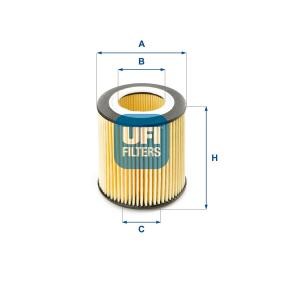 Ölfilter 25.058.00 von UFI günstig für 9,18 € online kaufen