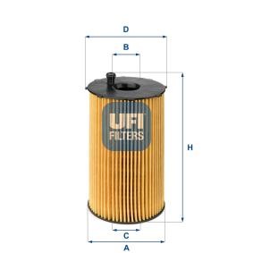 Ölfilter für PEUGEOT von UFI