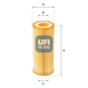Ölfilter 25.080.00 von UFI günstig für 10,31 € online kaufen