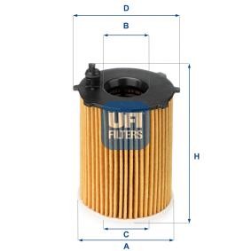 Ölfilter 25.128.00 von UFI günstig für 16,00 € online kaufen