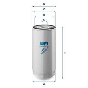 Hydraulikfilter, Lenkung für IVECO von UFI