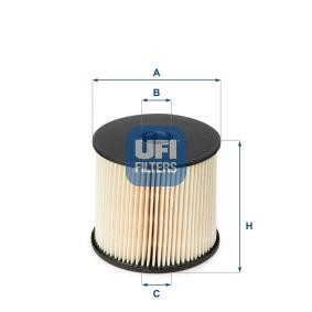 Ölfilter für CITROËN von UFI