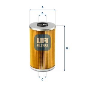 Ölfilter 25.555.00 von UFI günstig für 11,56 € online kaufen