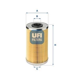 Kraftstofffilter für OPEL von UFI