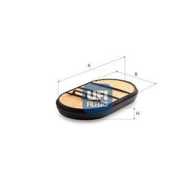 Luftfilter 27.714.00 von UFI günstig für 23,55 € online kaufen